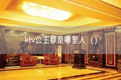 ktv公主都是哪里人（）(4)