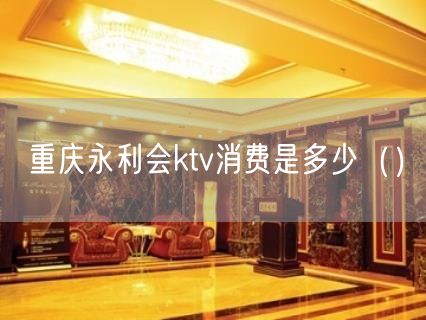 重庆永利会ktv消费是多少（）