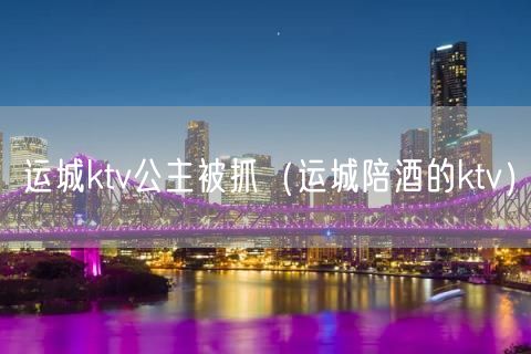 运城ktv公主被抓（运城陪酒的ktv）