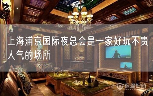 上海浦京国际夜总会是一家好玩不贵人气的场所