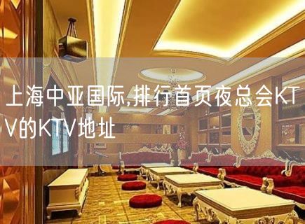 上海中亚国际,排行首页夜总会KTV的KTV地址