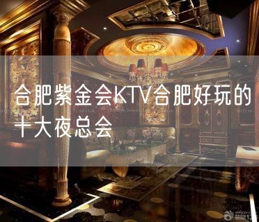 合肥紫金会KTV合肥好玩的十大夜总会