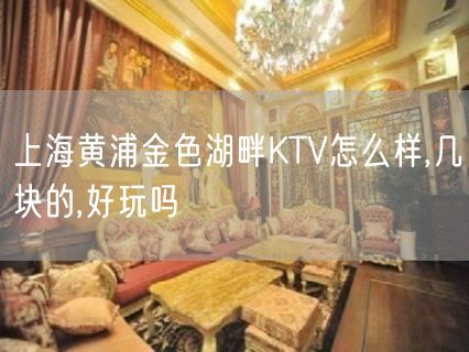 上海黄浦金色湖畔KTV怎么样,几块的,好玩吗