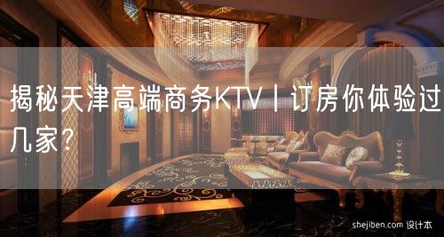 揭秘天津高端商务KTV丨订房你体验过几家？