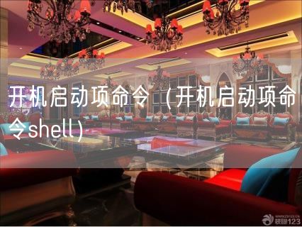 开机启动项命令（开机启动项命令shell）(6)