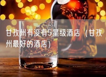 甘孜州有没有5星级酒店（甘孜州最好的酒店）(5)